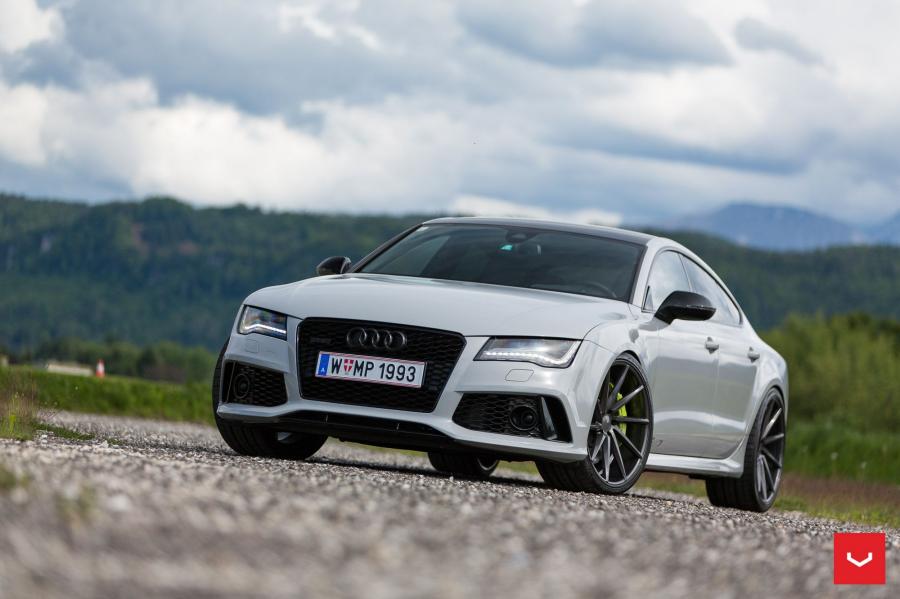  Audi RS7 Sportback on Vossen Wheels (CVT) 2017 года  (фото 48 из 52)